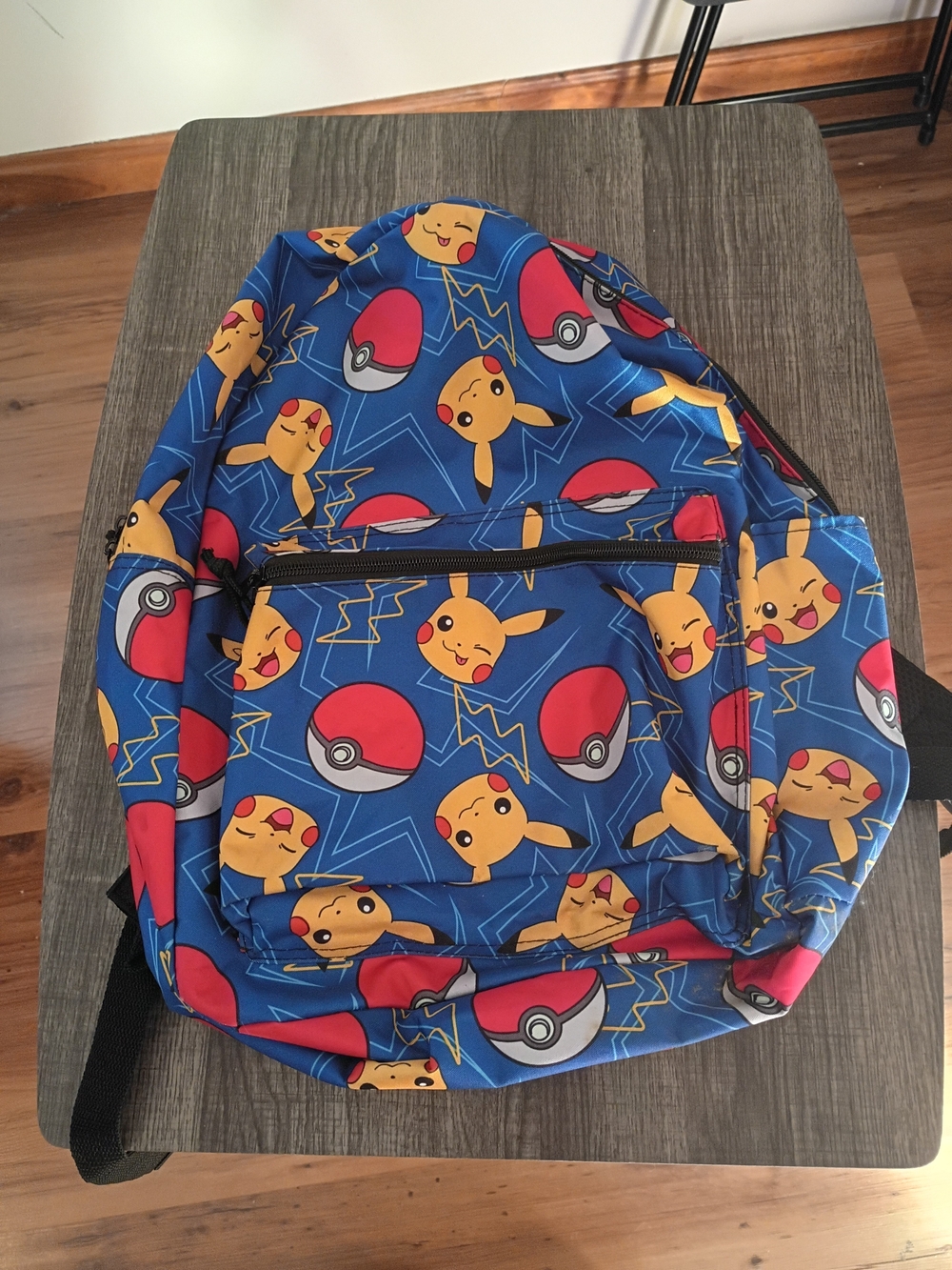 Pokemon Blue Pikachu & Pokeball Kids Backpack